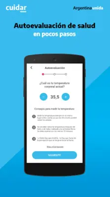 Cuidar COVID-19 Argentina android App screenshot 3